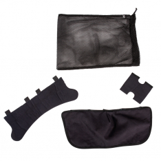 MSA 10160561, Soft Goods Kit: Standard Liner,  Black Nomex Ear Lap,  Velcro Tabs,  Mesh Laundering B